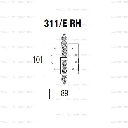 Петля Salice Paolo Galatea 311/E