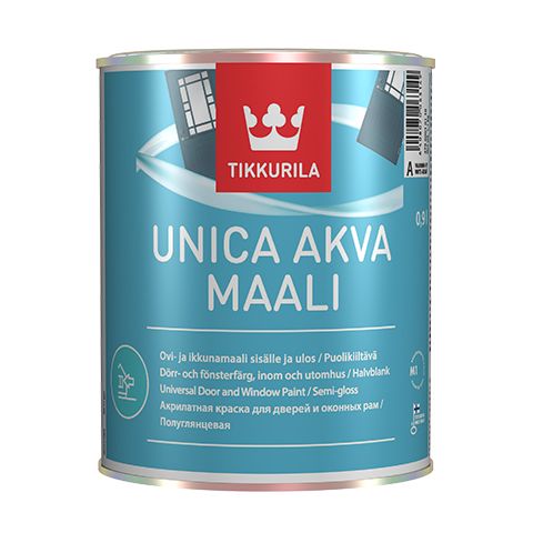 Уника Аква - Unica Akva краска для дверей и оконных рам