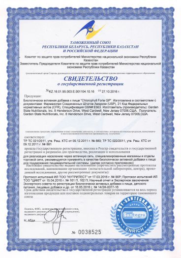 Chlorophyll Forte GP (Хлорофилл Форте Джи Пи)