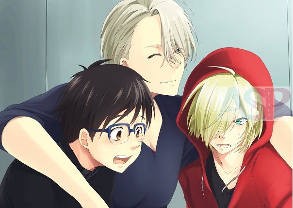 Плакат Yuri on Ice