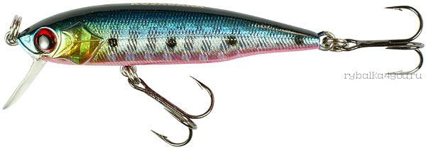 Воблер Kosadaka Jig Minnow 48S 48 мм / 3,5 гр / Заглубление: 0,3 - 1,5 м / цвет: BRS