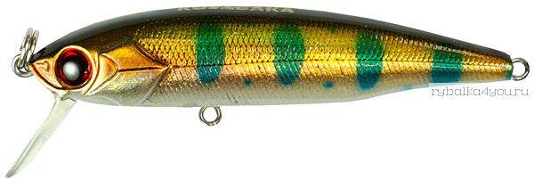 Воблер Kosadaka Jig Minnow 48S 48 мм / 3,5 гр / Заглубление: 0,3 - 1,5 м / цвет: HG