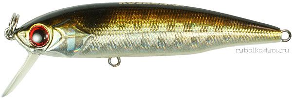 Воблер Kosadaka Jig Minnow 48S 48 мм / 3,5 гр / Заглубление: 0,3 - 1,5 м / цвет: HGBL