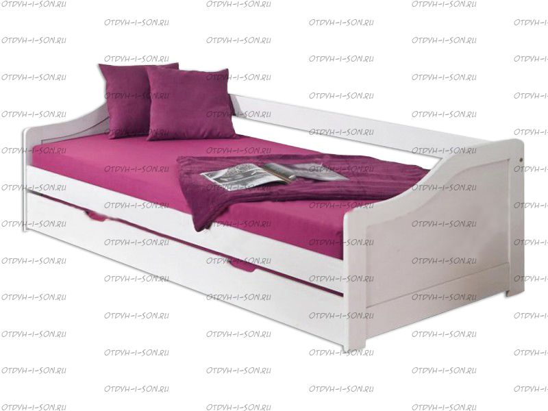 Кровать Звездочка выкатная двухъярусная №В (любые размеры)