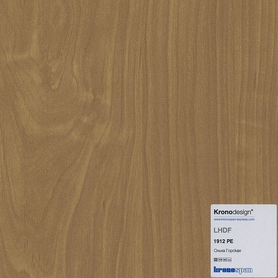 ЛХДФ Ольха Горская PE 2800*2070*3,2 мм