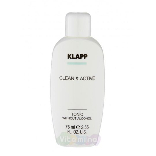 Klapp Тоник без спирта Clean & Active Tonic Without Alcohol