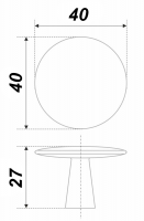 Мебельная ручка TOBBY RC035BSN.4