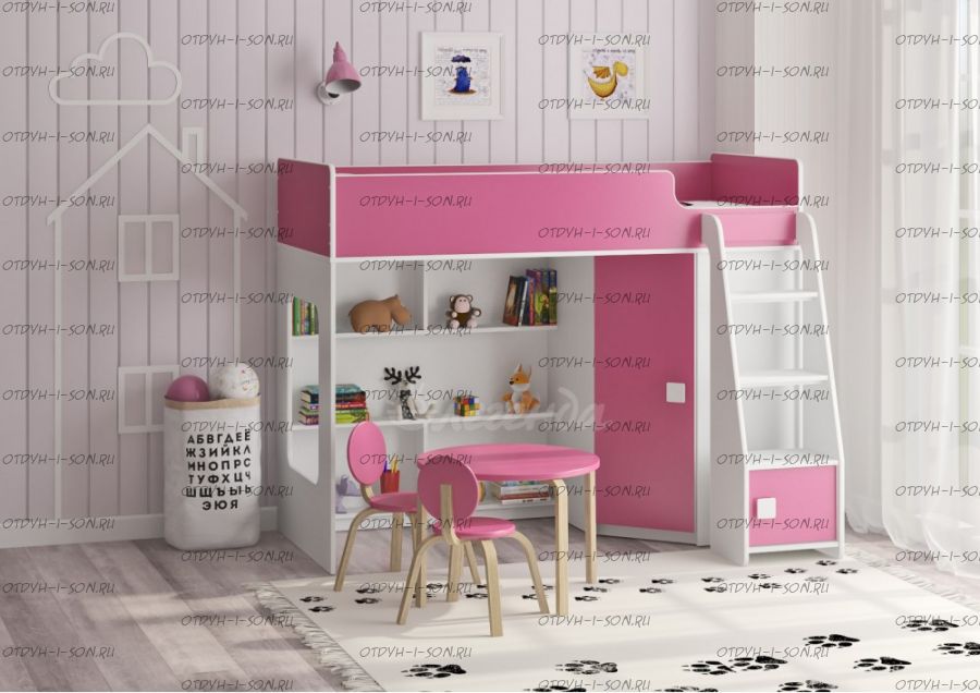 Кровать-чердак Легенда 42.2.1