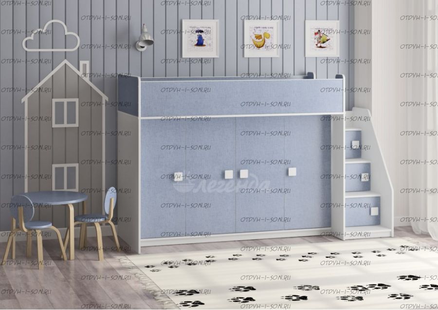 Кровать-чердак Легенда 43.5.1 *