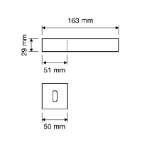 Ручка Linea Cali Loft 431 RO. схема