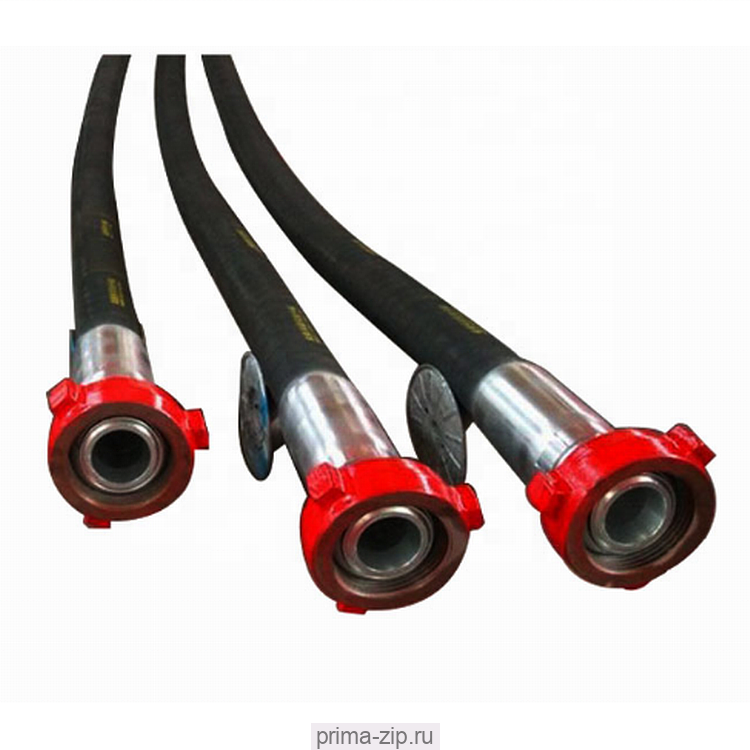 Рукав РВД 4SH d51 L18м НКТ 60х2,5 DIN EN 856 с БРС 2"