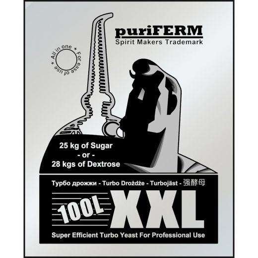 Дрожжи PuriFerm XXL Turbo 100L 350 гр