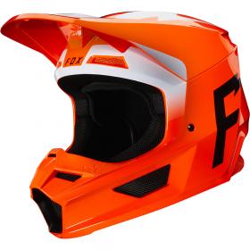 Fox V1 Werd Fluorescent Orange шлем, оранжевый