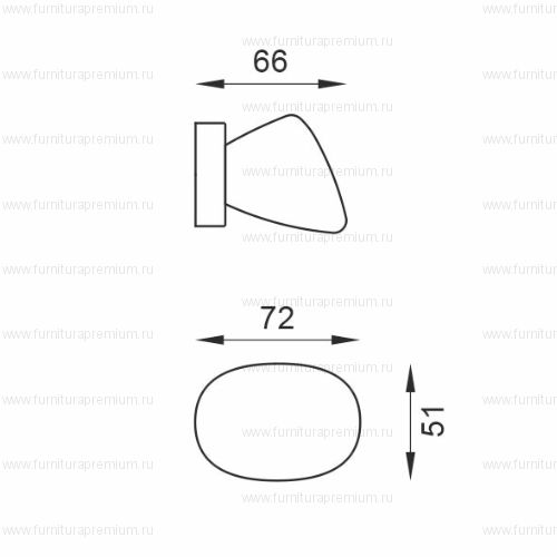 Комплект кноб DND Art AR37 (Martinelli)