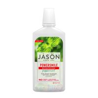 Jason Освежающий ополаскиватель для полости рта с маслом мяты Powersmile Brightening Peppermint Mouthwash, 473 мл