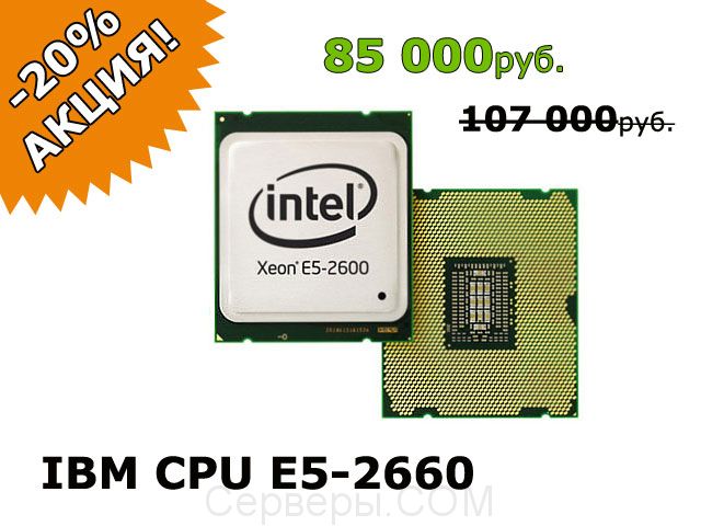 Процессор IBM Intel Xeon E5 серии 81Y9299