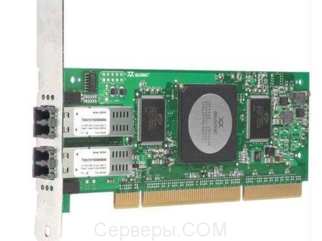 Адаптер QLogic PCI и PCI-E to Fibre Channel QLA2462-CK