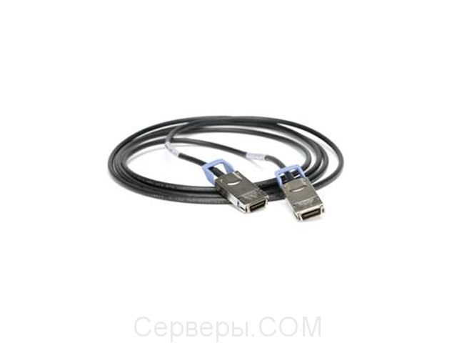 Пассивный медный кабель с QSFP to CX4 соединением Mellanox MC1204128-005