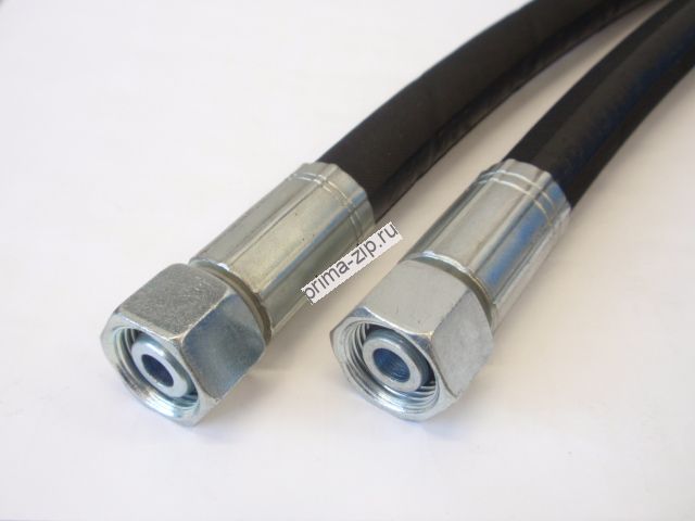 Рукав высокого давления РВД 08-2SN S17 DK (М12х1,5) 35 МПа 1000