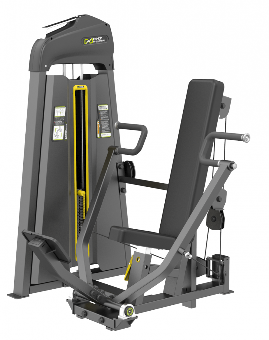 E-3008 Жим от груди вертикальный (Vertical Press). Стек 109 кг.