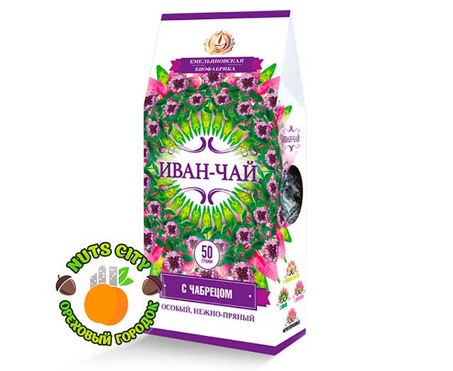 Иван чай с чабрецом 50гр