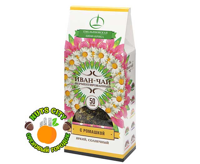 Иван чай с ромашкой 50гр