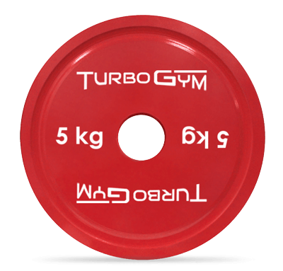 Диск стальной для пауэрлифтинга 5 кг Turbogym