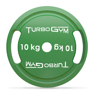 Диск стальной для пауэрлифтинга 10 кг Turbogym