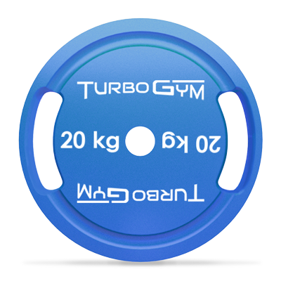Диск стальной для пауэрлифтинга 20 кг Turbogym