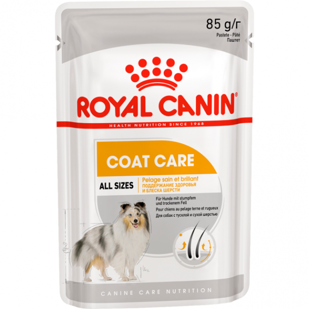 Консервы Royal Canin Coat Beauty Pouch Loaf паштет для собак с тусклой и сухой шерстью 85 г