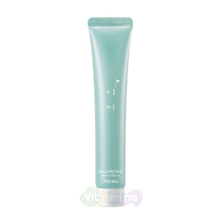 A'Pieu Увлажняющий балансирующий крем с экстрактом исландского мха Moss Moisture Cream Balancing, 45 мл