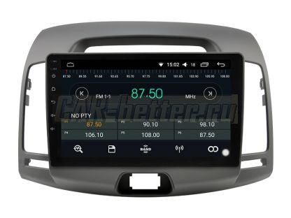 Магнитола планшет с большим экраном Hyundai Elantra 2008-2010