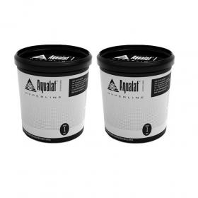 Уголь кокосовый, активированный Aqualat 1 кг, две банки