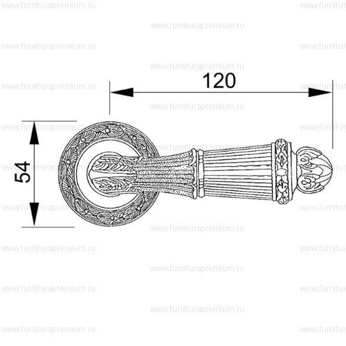 Ручка Mestre 0R6520
