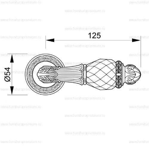 Ручка Mestre 0R6541
