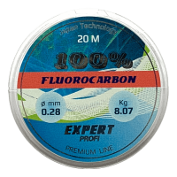 Леска 0,30 мм 20 м флюорокарбон Expert Profi Fluorocarbon 100%