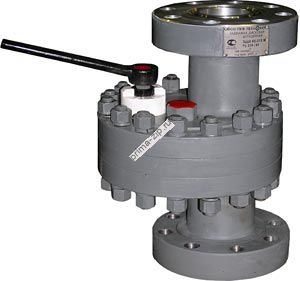 Задвижка дисковая штуцерная ЗДШ 65х210М