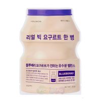 A'Pieu Йогуртовая маска для лица с экстрактом фруктов Real Big Yogurt One-Bottle, 21 мл (Вид: Черника)
