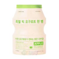 A'Pieu Йогуртовая маска для лица с экстрактом фруктов Real Big Yogurt One-Bottle, 21 мл (Вид: Яблоко)