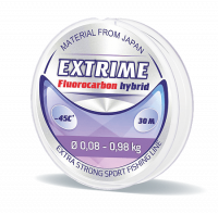 Флюорокарбоновая леска 0,12 мм 30 м Expert profi Extrime hybrid (fluorocarbon)