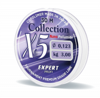 Леска 0,185 мм 30 м Expert profi Nano Poliamide Colection X5