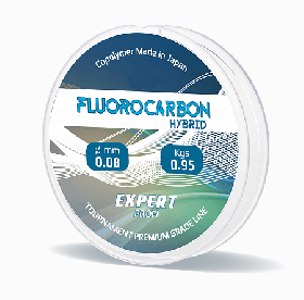 Леска 0,22 мм 50 м флюорокарбоновая Expert Profi Fluorocarbon Hybrid