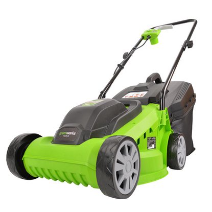Электрическая газонокосилка Greenworks