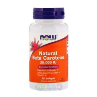 Now Foods Beta Caritene (Бета-Каротин) 90 капс.