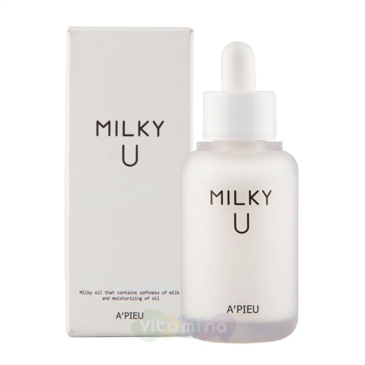 A'Pieu Сыворотка для лица с молочными протеинами Milky U, 35 мл
