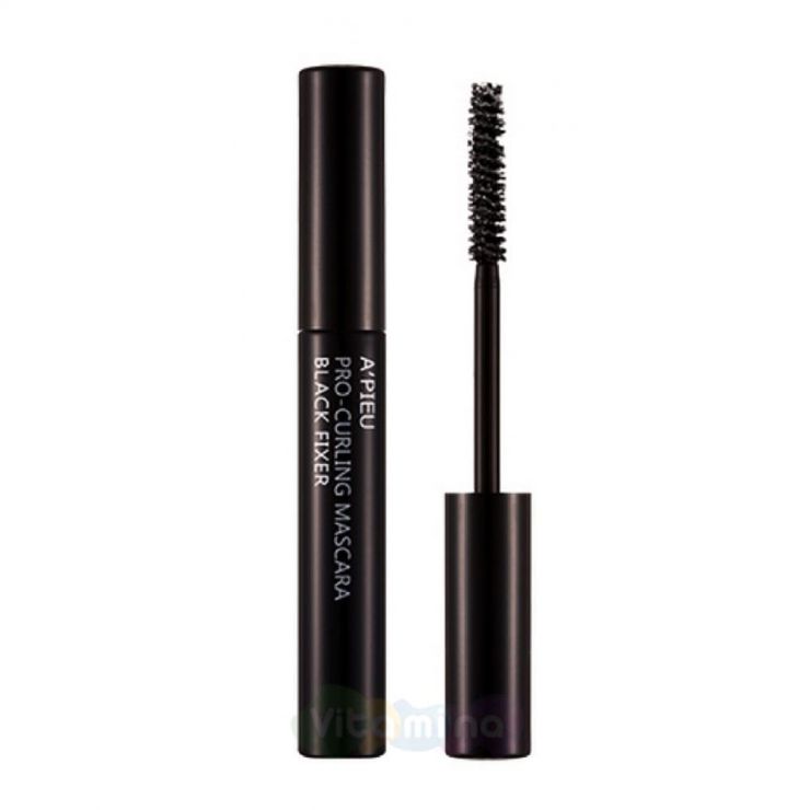A'Pieu Подкручивающая гелевая термотушь Pro-Curling Black Fixer Mascara