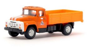 Игрушка грузовик металлический Зил «Дорожные работы», инерционный, 1:48