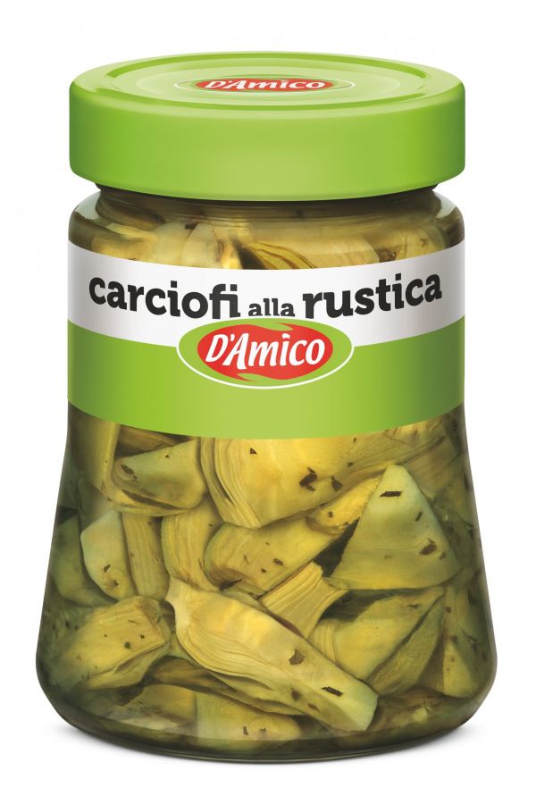 Артишоки по-деревенски 280 г, Carciofi alla rustica D'Amico 280 gr.