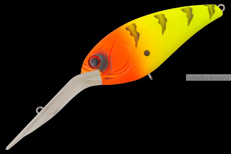 Воблер TsuYoki Plow 75F 75 мм/ 26 гр / Заглубление: 3,8 - 7,2 м / цвет: AK189