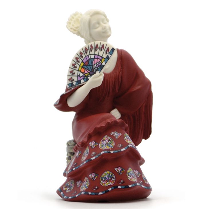 Коллекционная статуэтка из испанской коллекции -  763600 Abanicarse con arte